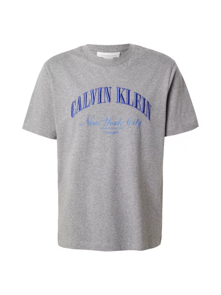 Calvin Klein Jeans Póló kék / melír szürke