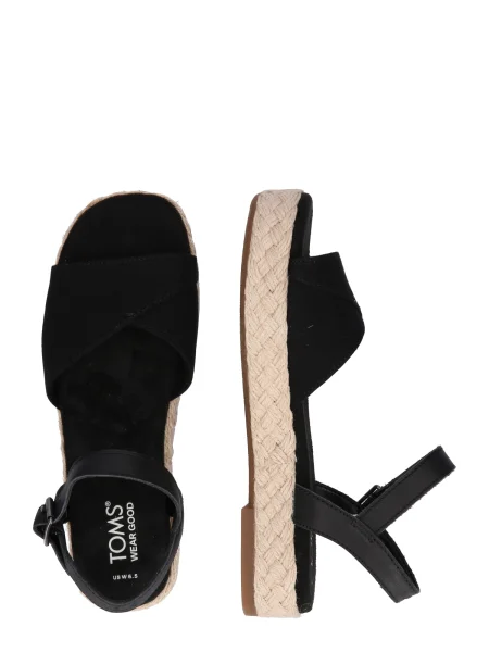 TOMS Sandale negru