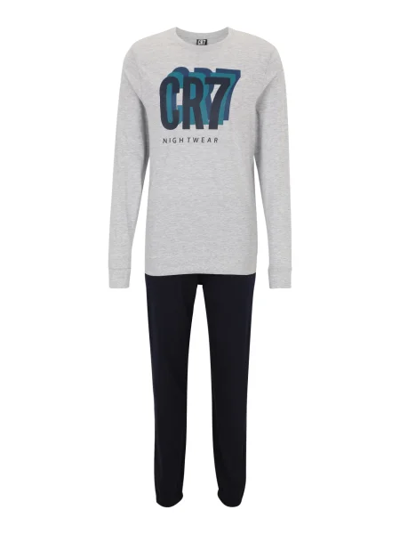 - Cristiano Ronaldo Dolga pižama mornarska / temno modra / svetlo / smaragd siva