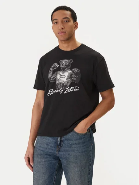 Tommy Jeans T-Shirt Bear czarny
