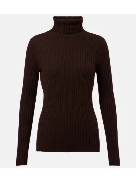 Heláncă Jardin Des Orangers din cașmir maro