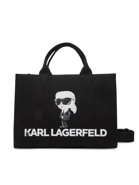 Torba Karl Lagerfeld K/SIGNATURE crna