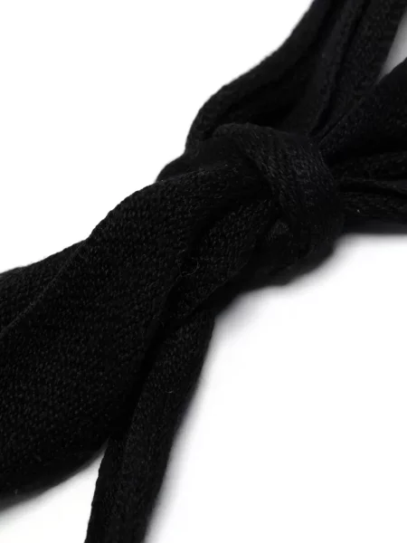 Hedvábný náhrdelník Prada Pre-owned na ramínka černý