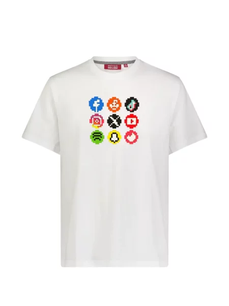 Tricou Mostly Heard Rarely Seen 8-bit cu imagine alb