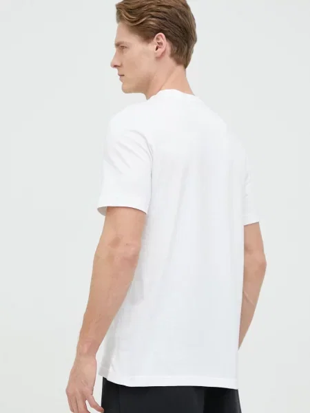 Adidas Performance tricou din neted alb