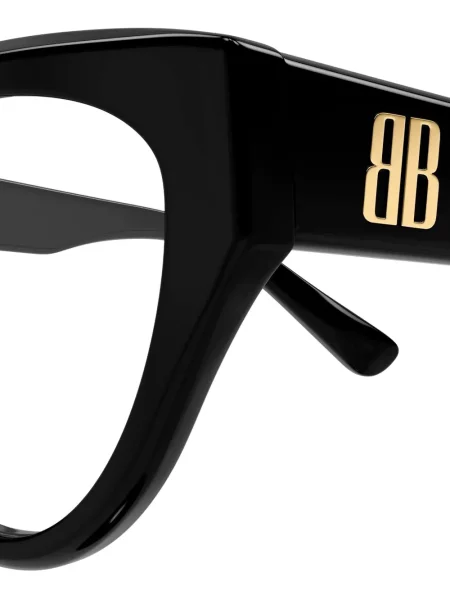 Γυαλιά ηλίου cat eye Balenciaga Eyewear με αυτόγραφο μαύρο