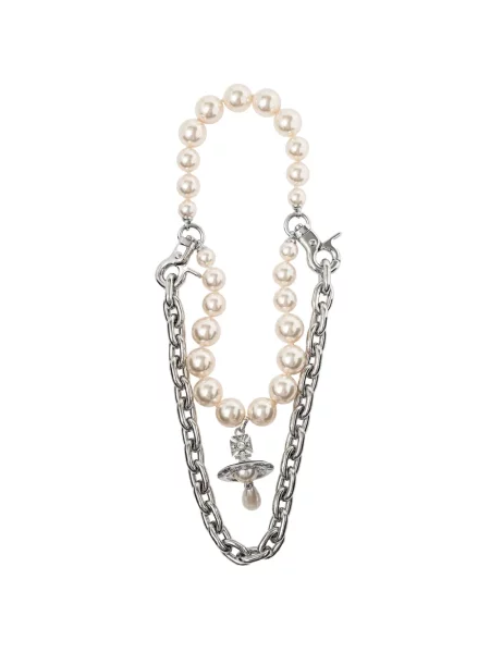 Colier Vivienne Westwood cu perle