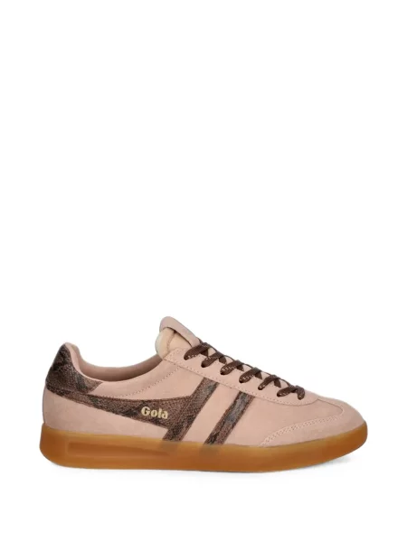 Sneakerși Gola cu model piele de șarpe