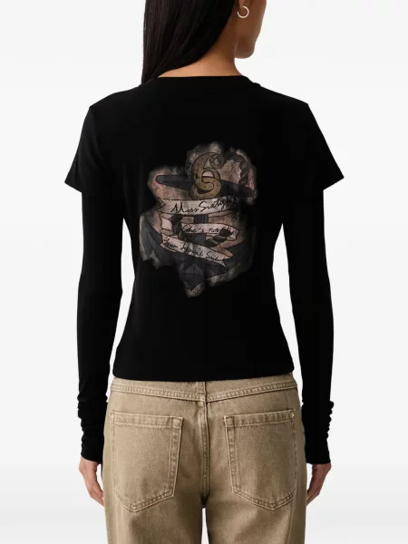 Tricou Miss Sixty cu imagine negru