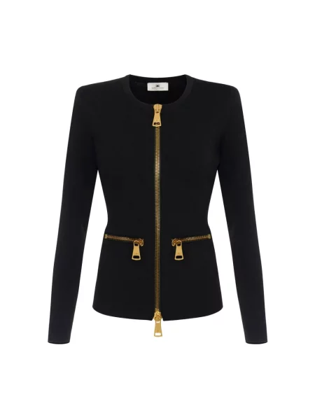 Kardigan Elisabetta Franchi czarny