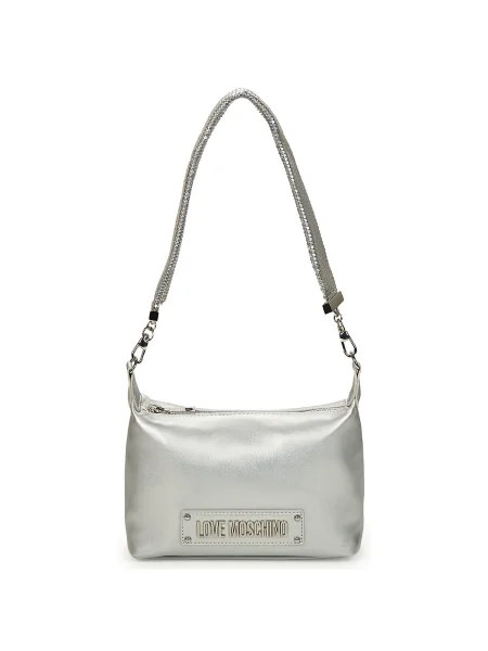 Kabelka Love Moschino strieborná