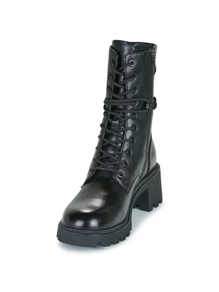 Pantofi Tamaris cu șireturi negru