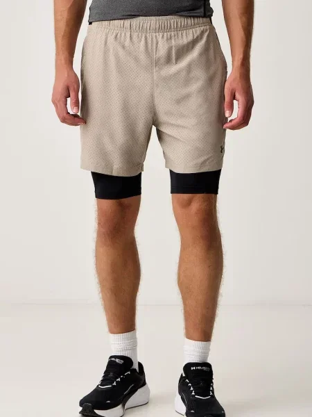 Under Armour pantaloni scurți sport pentru bărbați Vanish bej