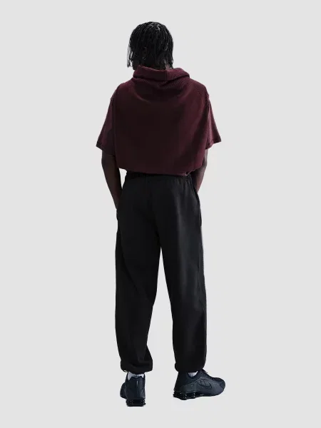 Флисовые джоггеры Nike черные