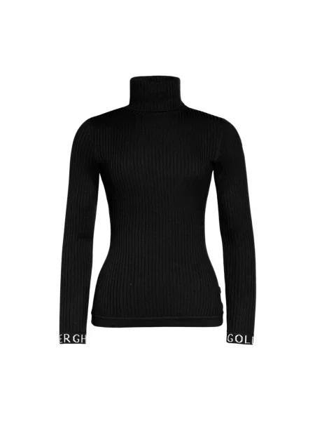 Sweter Goldbergh wełniany czarny