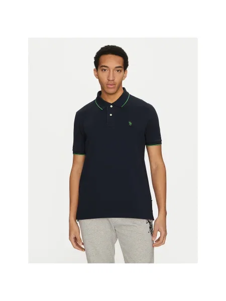 U.S. Polo Assn. Pólóing Regular Fit sötétkék