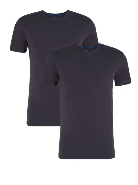 Мужская футболка из 2 штуки біла