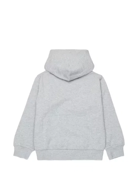 Bluza z kapturem dziecięca Diesel szara