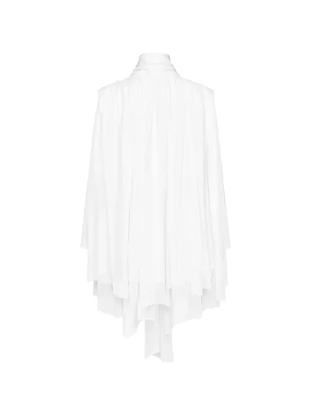 Top Comme Des Garçons s mašlí bílý