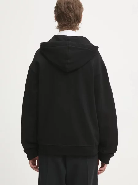 Fiorucci hanorac de Angel Patch Regular Fit Zip Up negru