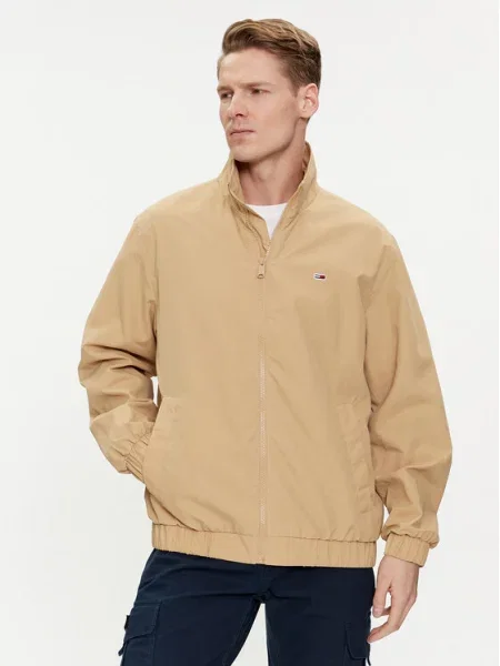 Tommy Jeans Μπόμπερ μπουφάν Essential μπεζ