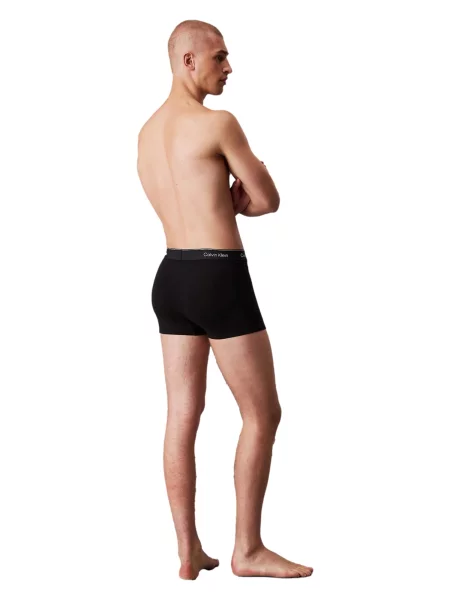 Strečové šortky Calvin Klein biela