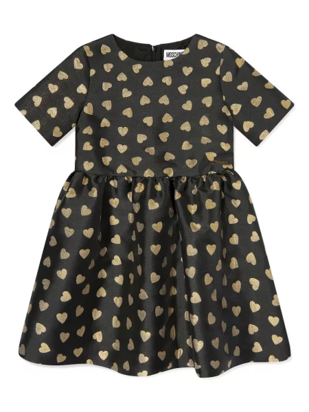 Dětské šaty Moschino černé
