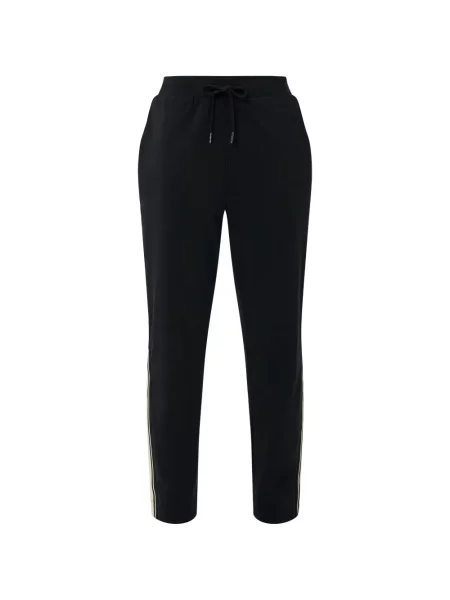 Pantaloni Sweaty Betty cu dungi alergare negru