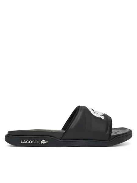 Шлепанцы Lacoste черные