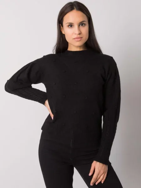 Pulover Rue Paris negru