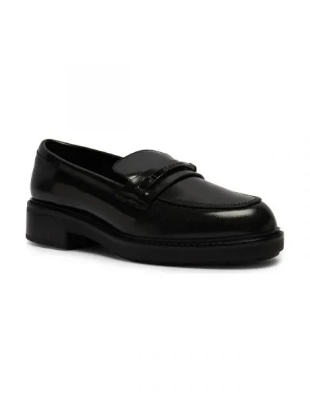 Calvin Klein Bőr loafer cipők fekete
