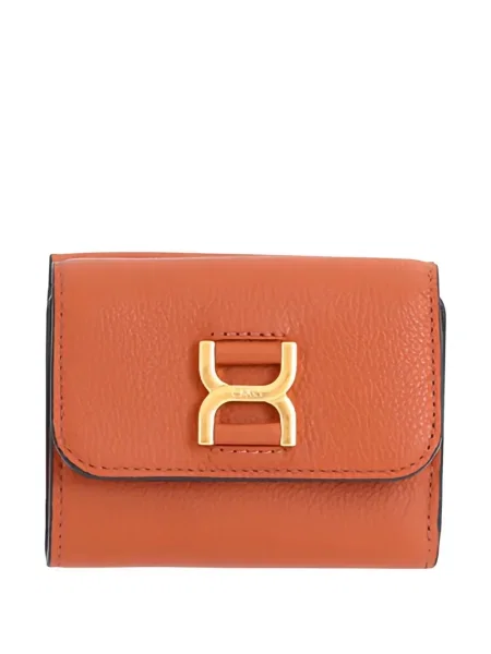 Portofel Chloé din piele maro