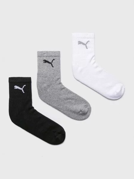 PUMA Zokni sötétszürke / fekete fehér