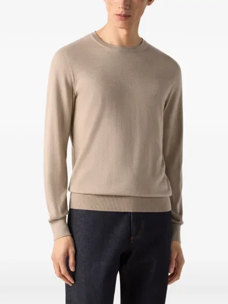 Pulover Zegna cu decolteu rotund