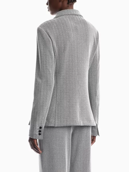 Пиджак Emporio Armani серый