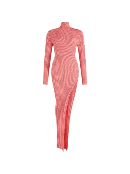 Rochie maxi Jean Paul Gaultier asimetrică roșu