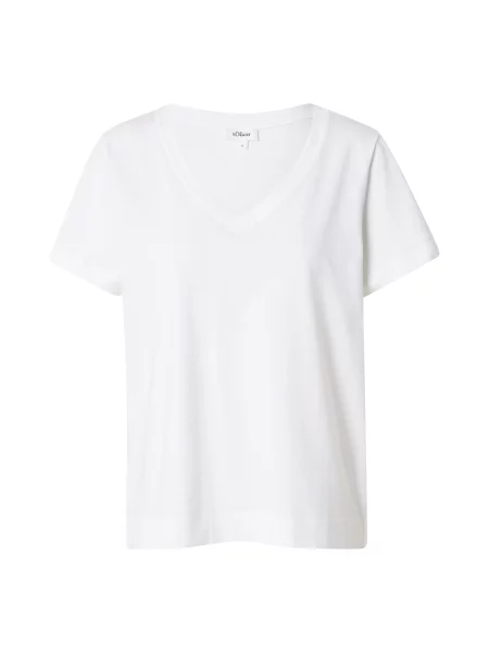 S.Oliver Tricou alb
