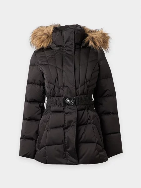 GUESS Geacă de iarnă NEW MARINA' negru