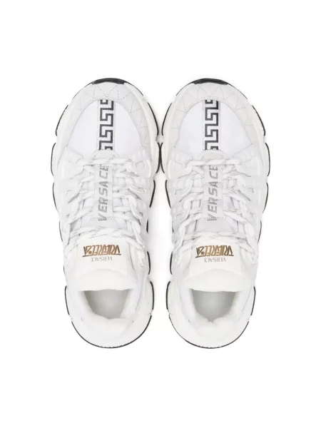 Sneakersy dziecięce Versace Trigreca białe