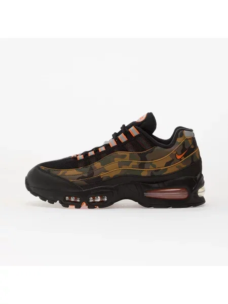 Trampki Nike Air Max 95 Qs Black/ Safety Orange-Metallic Silver EUR 40 pomarańczowe