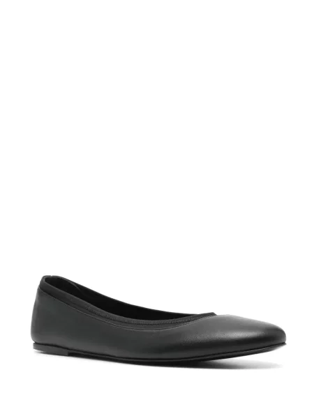 Balerini Loulou De Saison din piele negru