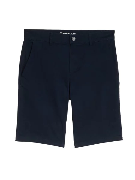 TOM TAILOR Chino hlače temno modra