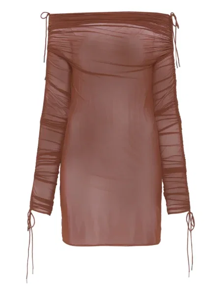 Rochie mini Atlein de costum maro