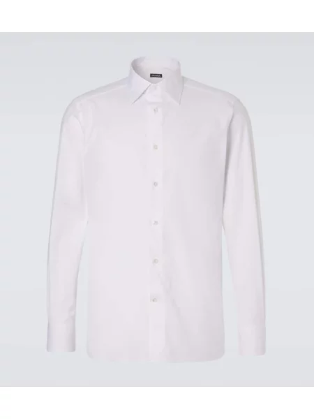 Puplin ing Zegna fehér