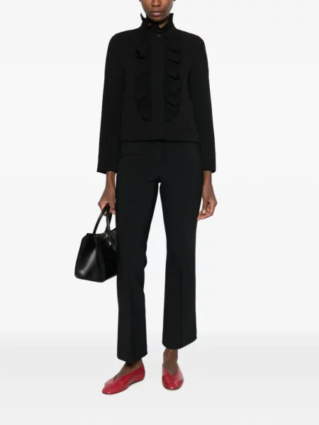 Pantaloni Psophia evazate negru