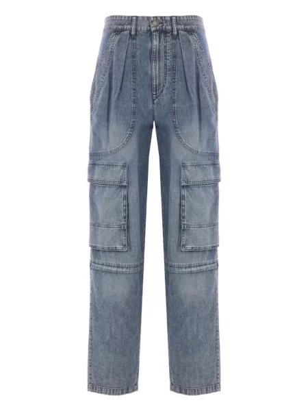 Blugi Marant Etoile plisate albastru