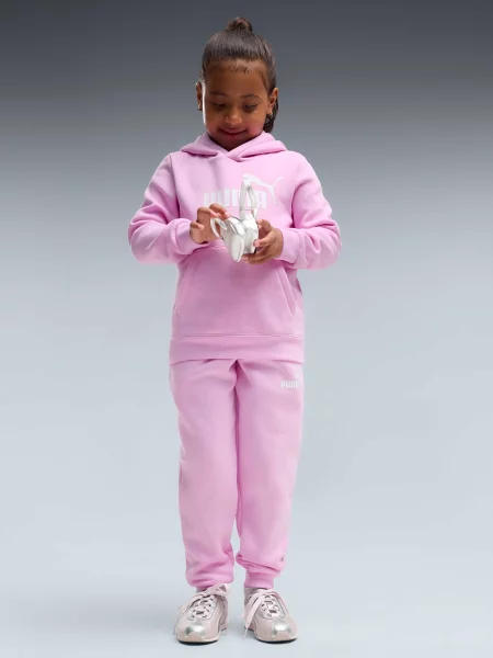 Костюм Puma с лого розовый