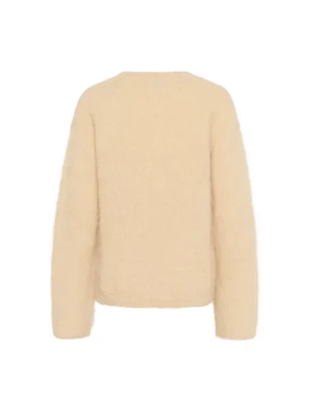 Sweter Karen By Simonsen beżowy