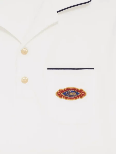 Polo Drôle De Monsieur λευκό