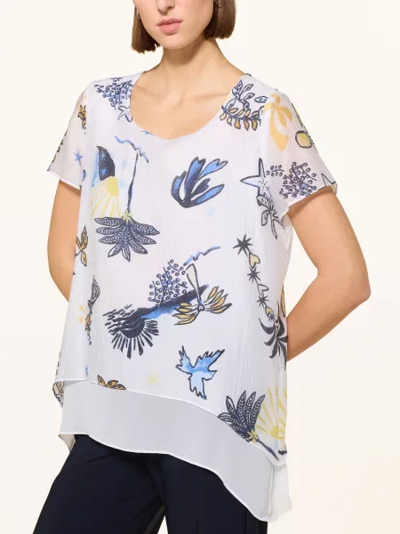 Joseph Ribkoff Bluzka weiss biała